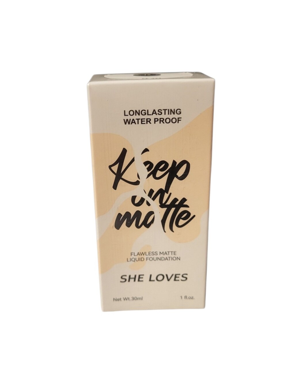 Keep On Matte Flawless Matte Liquid Foundation - #12